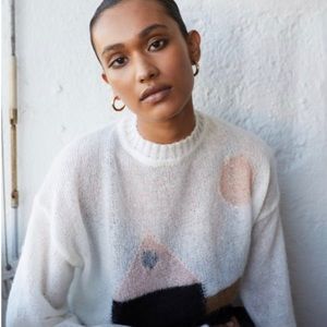 NWOT LES COYOTES DE PARIS Isabelle Sweater